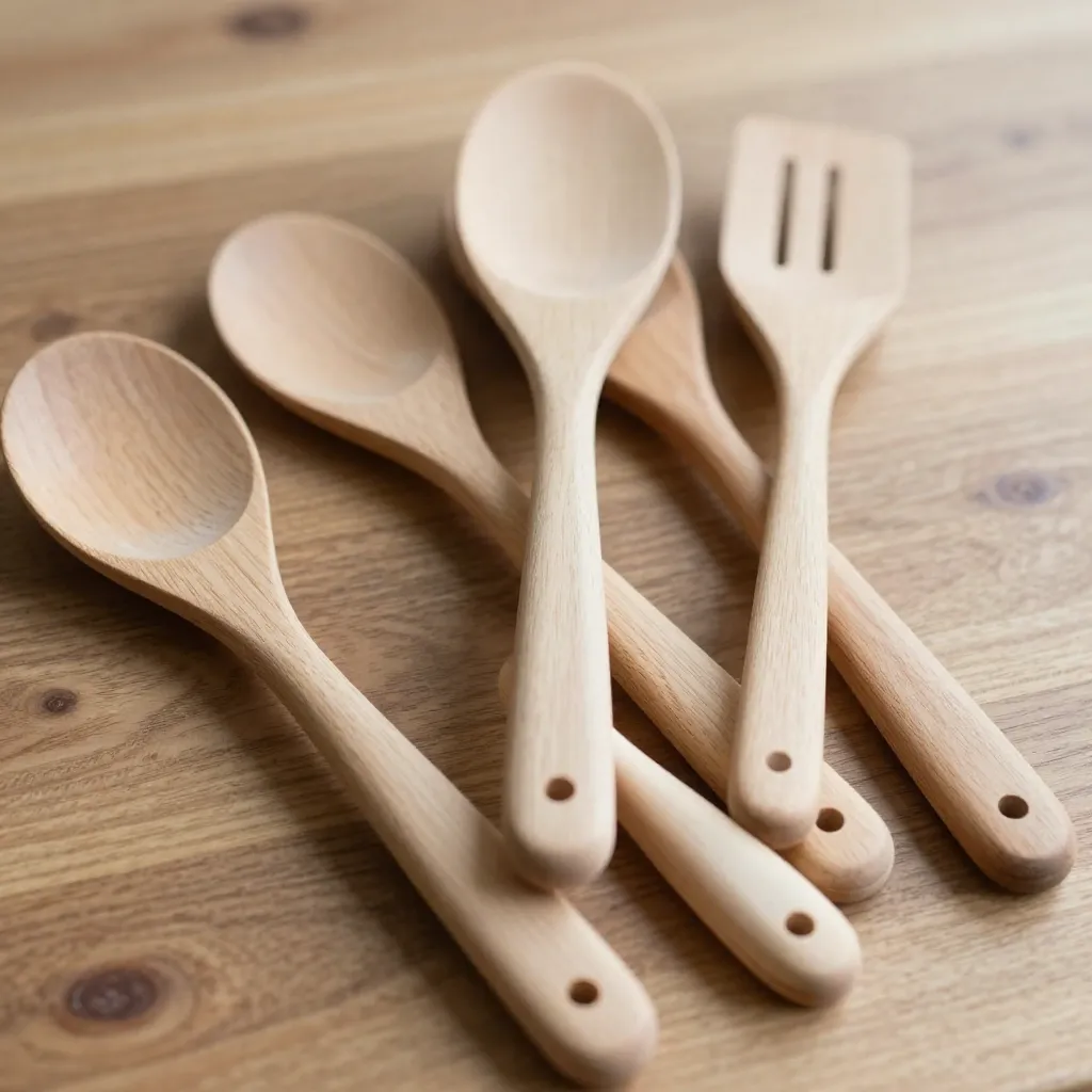 Natural forest environment with birch trees